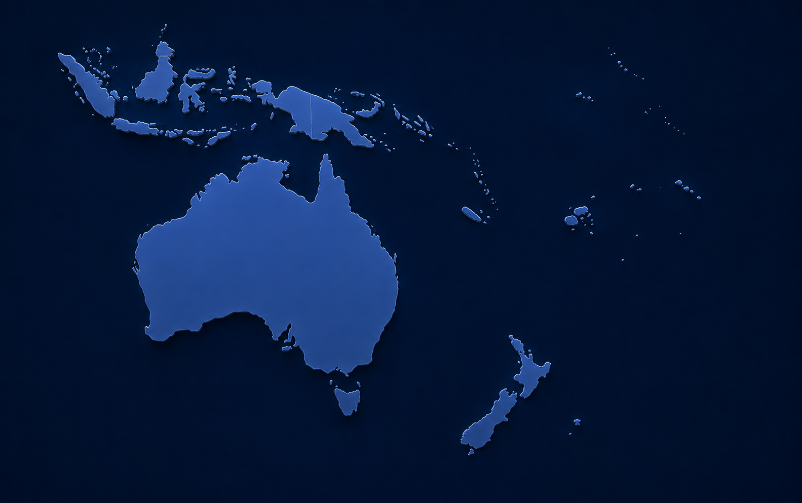 OCEANIA coverage map