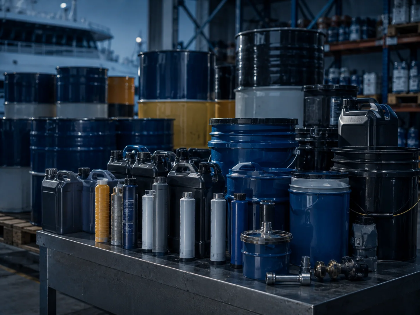 Lubricants & Greases | MELUSEA Global Ship Chandler