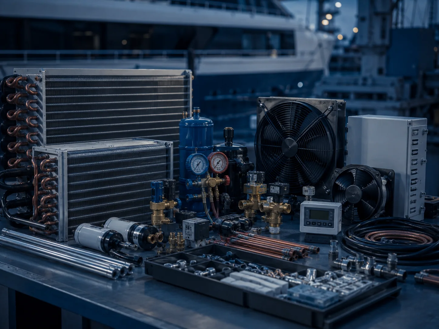 Refrigeration & HVAC | MELUSEA Global Ship Chandler